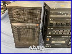 RARE VINTAGE SONY FH 5 CASSETTE RECORDER BOOMBOX, Tuner, Amplifier, Cassette