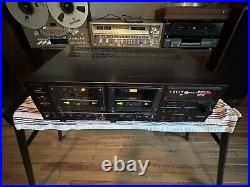 RARE VINTAGE Sony TC-WR930 Auto Reverse Dual Cassette Deck Great Shape Minty