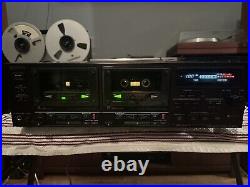 RARE VINTAGE Sony TC-WR930 Auto Reverse Dual Cassette Deck Great Shape Minty