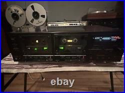 RARE VINTAGE Sony TC-WR930 Auto Reverse Dual Cassette Deck Great Shape Minty