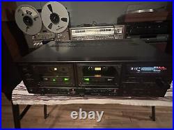 RARE VINTAGE Sony TC-WR930 Auto Reverse Dual Cassette Deck Great Shape Minty