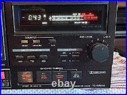 RARE VINTAGE Sony TC-WR930 Auto Reverse Dual Cassette Deck Great Shape Minty