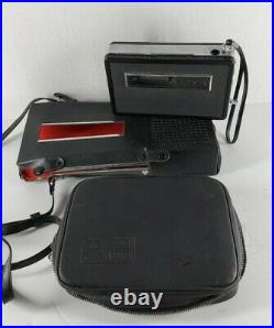 RARE Vintage 1968 Aiwa SOLID STATE Miniature Compact Cassette Recorder TP-726