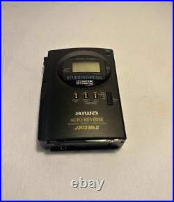RARE Vintage Aiwa HS-J303 MK II, Walkman Cassette & Recorder Untested (Clean) RARE Vintage Aiwa HS-J303 MK II, Walkman Cassette & Recorder Untested (Clean)