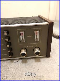 RARE Vintage Denki Onkyo Dokorder Sideways Cassette Deck 8090 Player Recorder