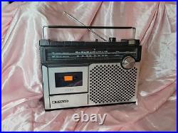 RARE Vintage SANYO M2405 Radio Cassette Player/Recorder Tested