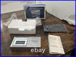 RARE Vintage Unisef Micro Cassette Recorder Micro Pal Model M-1 Original Package RARE Vintage Unisef Micro Cassette Recorder Micro Pal Model M-1 Original Package