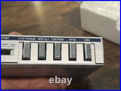 RARE Vintage Unisef Micro Cassette Recorder Micro Pal Model M-1 Original Package RARE Vintage Unisef Micro Cassette Recorder Micro Pal Model M-1 Original Package