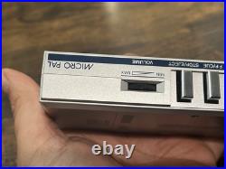 RARE Vintage Unisef Micro Cassette Recorder Micro Pal Model M-1 Original Package RARE Vintage Unisef Micro Cassette Recorder Micro Pal Model M-1 Original Package