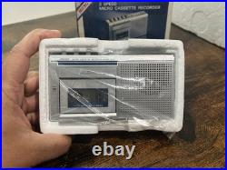 RARE Vintage Unisef Micro Cassette Recorder Micro Pal Model M-1 Original Package RARE Vintage Unisef Micro Cassette Recorder Micro Pal Model M-1 Original Package