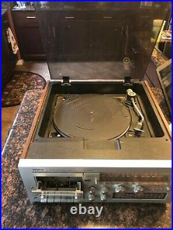 RARE Vintage YORX M2455 AM/FM RECEIVER, CASSETTE, RECORD PLAYER TESTED WORKING