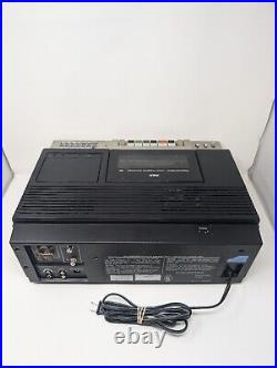 RCA SelectaVision VHS Video Cassette Recorder VDT600 VCR VTG Powers Up Bttns Wrk