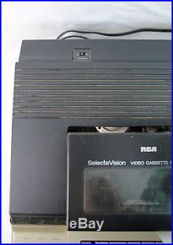 RCA VCT400X Rare Vintage Video Cassette Recorder VHS Player 120V 60Hz 34W TESTED