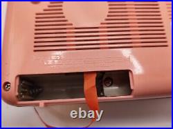 Radio Only Vintage 80s Sharp QT-5 Radio Cassette Recorder Stranger Things Pink