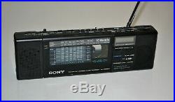 Radio SONY WA-8000 MKII Cassette Recorder Player Radio FM-MW-SW 10 bands Vintage