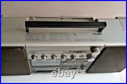 Radio cassette Recorder PHILIPS D8634 MARK 2 Boombox vintage retro clasica