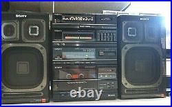 Radio cassette SONY FH-203 Recorder Boombox vintage retro clasica