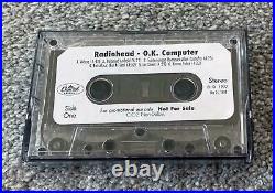 Radiohead Ok Computer Authentic Promo Advance Cassette Tape Capitol Records Vtg