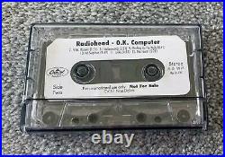 Radiohead Ok Computer Authentic Promo Advance Cassette Tape Capitol Records Vtg