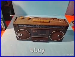 Randix SCR-5154Boombox Vintage Radio Cassette Recorder AM/FM Stereo-UNTESTED