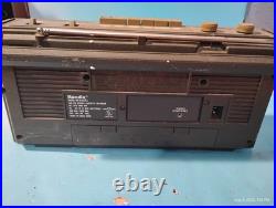 Randix SCR-5154Boombox Vintage Radio Cassette Recorder AM/FM Stereo-UNTESTED