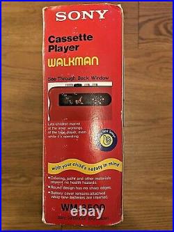 Rare 1992 Vintage Open Box My First Sony Cassette Player WM-3500 Walkman
