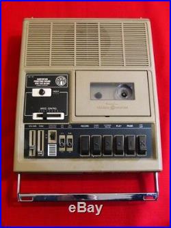 Rare APH Vintage General Electric GE Cassette Recorder Book Reader 3-5194A Japan