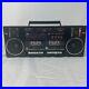 Rare-No-Brand-Vintage-Boombox-80s-Stereo-Radio-dual-Cassette-Recorder-681-3039-01-sf