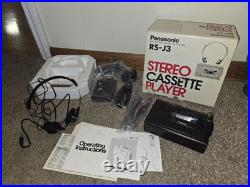 Rare Panasonic RS-J3 Vintage Stereo Walkman Cassette Player Works Complete