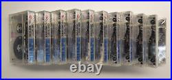 Rare Vintage Lot of 11 Agfa Shape Mark 10 1983 US New Blank Cassette Tapes