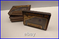 Rare Vintage Lot of 4 Audio Magnetics High Bias 90 Min New Blank Cassette Tapes