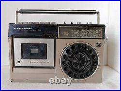 Rare Vintage National Panasonic 3 Band Radio Cassette Recorder 543 Made In Japan