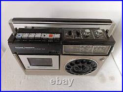 Rare Vintage National Panasonic 3 Band Radio Cassette Recorder 543 Made In Japan