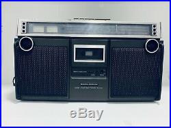 Rare Vintage National Panasonic CrO2 4 Band Stereo Cassette Recorder Radio Retro