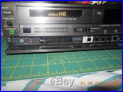 Rare Vintage SONY EV-S900 Hi 8 Video Cassette Recorder