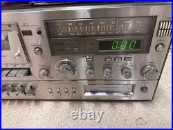 Rare Vintage Sears 132.91900150 Stereo System Turntable 8 Track AM/FM