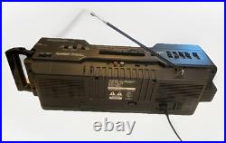 Rare Vintage Sharp WQ-T282 Continuous Play Stereo Radio Cassette Recorder/ Man