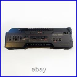 Rare Vintage Sharp WQ-T282 Continuous Play Stereo Radio Cassette Recorder/ Man
