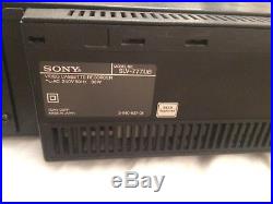 Rare Vintage Sony Nicam Vhs Vcr Video Cassette Recorder Player Slv-777 + Remote