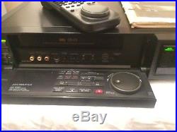 Rare Vintage Sony Nicam Vhs Vcr Video Cassette Recorder Player Slv-777 + Remote