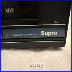 Rare Vintage Supra SV-70 Video Cassette Tape Player Tested and Works