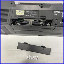 Rare Vintage Yorx K6065 Portable Am/fm Cassette Recorder Boombox Works Read