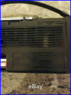 Rare. Vtg. Mini. Boombox. Black. Sansui. Fx-300r. Am/fm. Cassette. Recorder