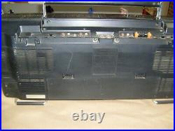 Rare Vtg Sanyo M9998K AM/FM Radio Stereo Cassette Recorder Boombox Shortwave