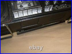 Rare Vtg Sanyo M9998K AM/FM Radio Stereo Cassette Recorder Boombox Shortwave
