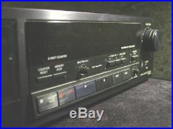 Rare vintage Denon DR-M33 3-head Hi-Fi Cassette Deck Player Recorder NICE WORKS