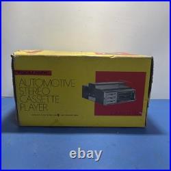 Realistic 12-1822 Automotive Stereo Cassette Player Open Box Vintage RadioShack
