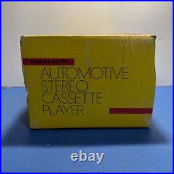 Realistic 12-1822 Automotive Stereo Cassette Player Open Box Vintage RadioShack