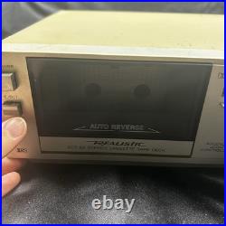 Realistic SCT-49 Stereo Cassette Tape Deck Auto Reverse Dolby B-C NR Vintage
