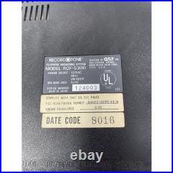 Record o Fone ROF-5300 Telephone Call Recorder Vintage Tested Working Japan